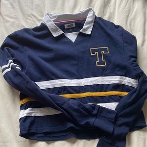 Tommy Hilfiger, S, preppy crop top